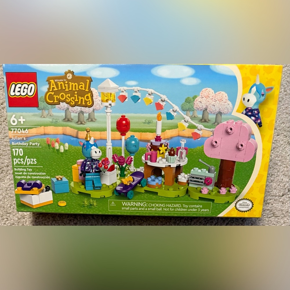 Lego Animal Crossing Julian's Birthday Party Set - Multicolor